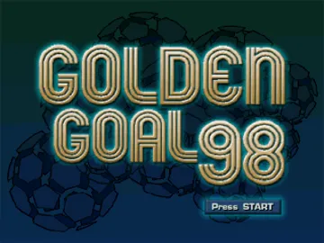 Golden Goal 98 (EU) screen shot title